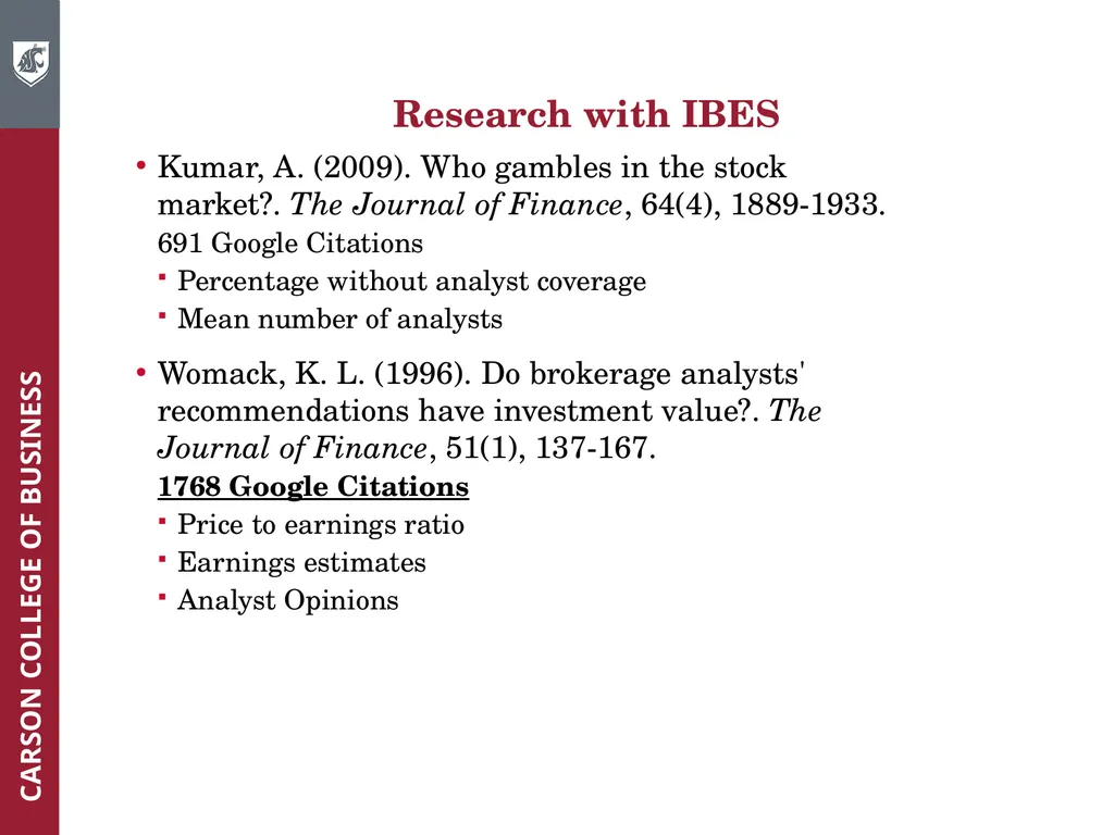 Wharton Research Data Services (WRDS) Workshop - slide 75 of 86