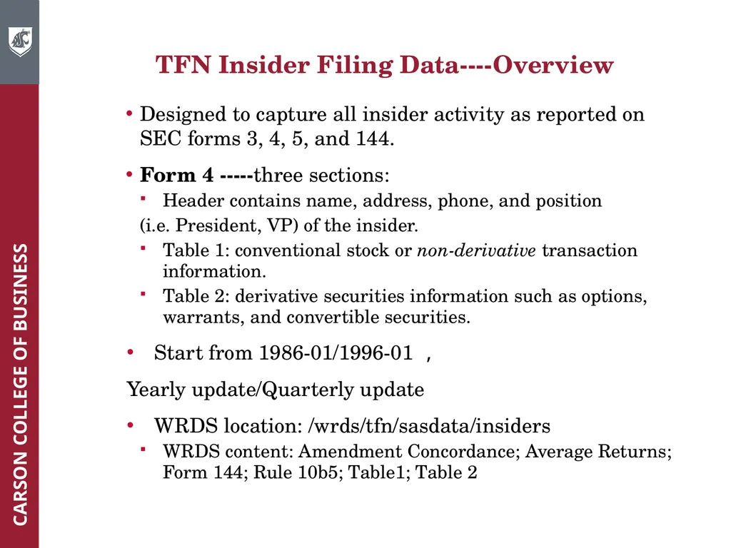 Wharton Research Data Services (WRDS) Workshop - slide 51 of 86