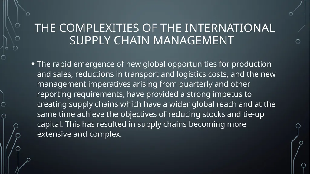 UNIT 18:GLOBAL BUSINESS ENVIRONMENT lo 2: - slide 12 of 32