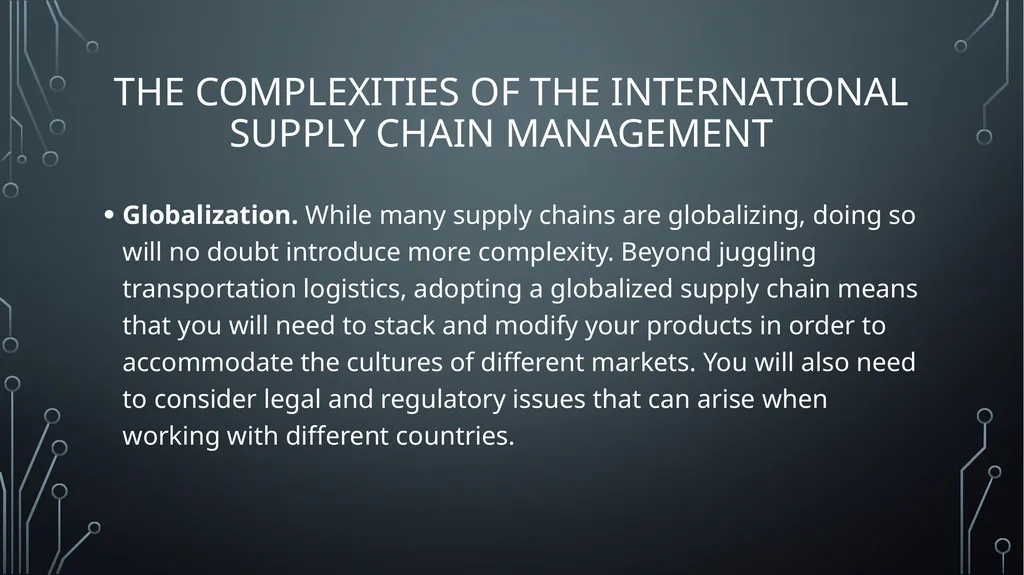 UNIT 18:GLOBAL BUSINESS ENVIRONMENT lo 2: - slide 18 of 32