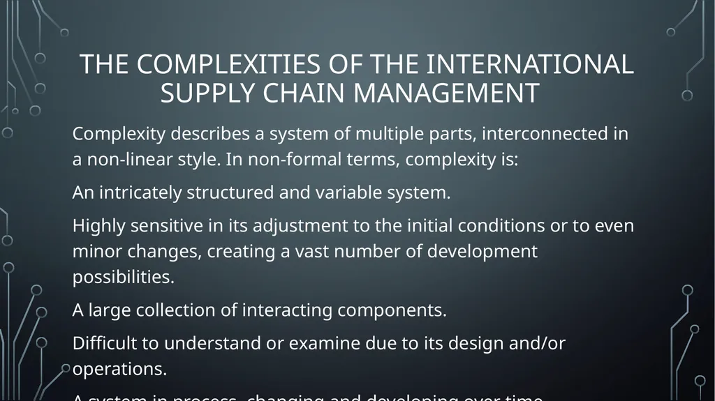UNIT 18:GLOBAL BUSINESS ENVIRONMENT lo 2: - slide 23 of 32