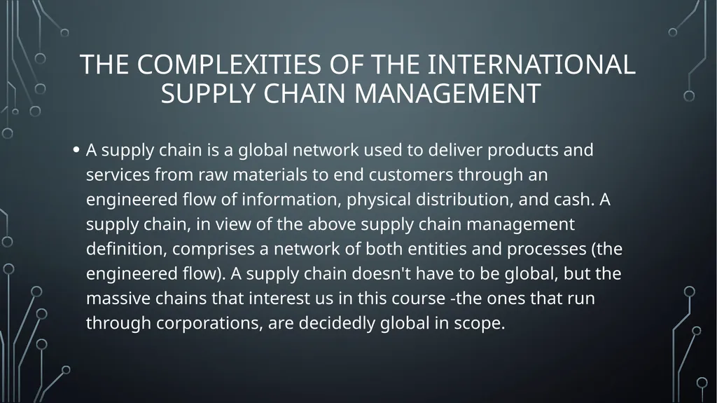 UNIT 18:GLOBAL BUSINESS ENVIRONMENT lo 2: - slide 4 of 32