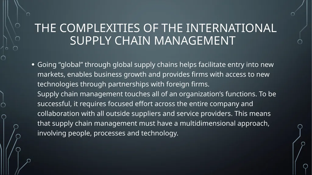 UNIT 18:GLOBAL BUSINESS ENVIRONMENT lo 2: - slide 9 of 32