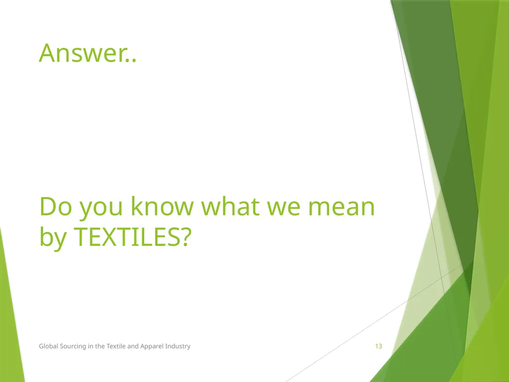 Lesson 3 Chapter 3 Trends in global sourcing Prof. - slide 13 of 37