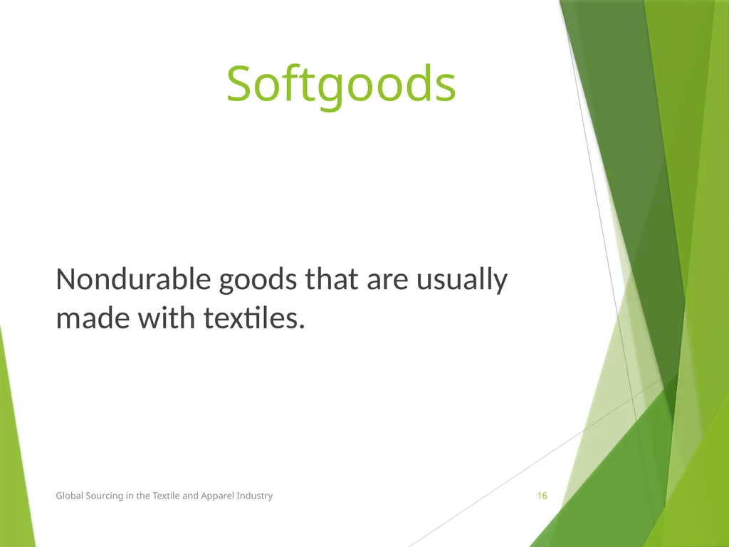 Lesson 3 Chapter 3 Trends in global sourcing Prof. - slide 16 of 37
