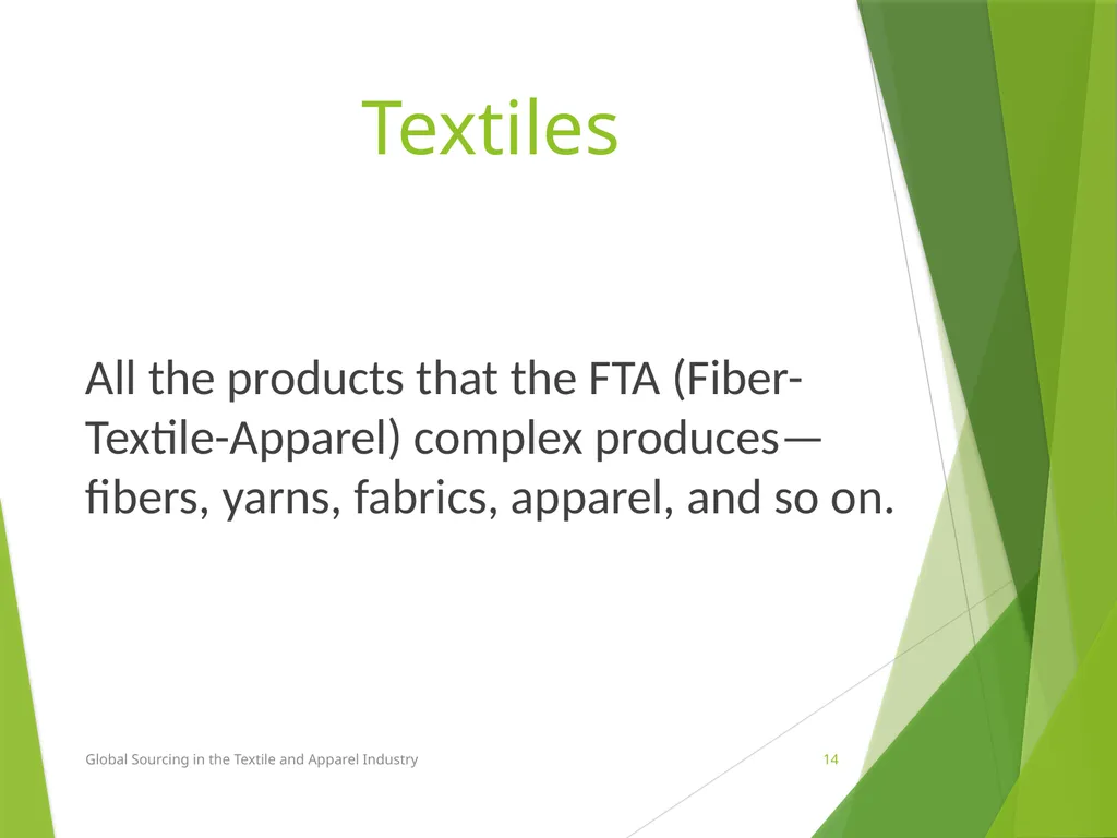 Lesson 3 Chapter 3 Trends in global sourcing Prof. - slide 14 of 37