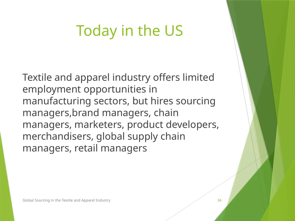 Lesson 3 Chapter 3 Trends in global sourcing Prof. - slide 34 of 37