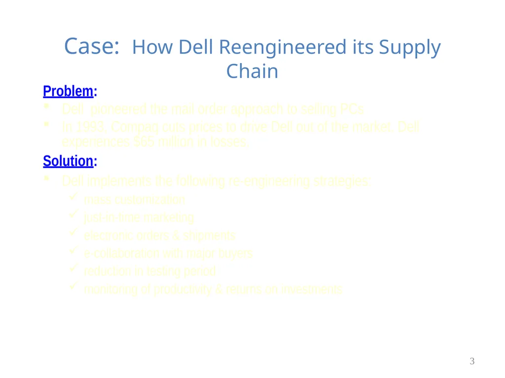 Chapter 6 Supply Chain Management & ERP 1 Learning - slide 3 of 43