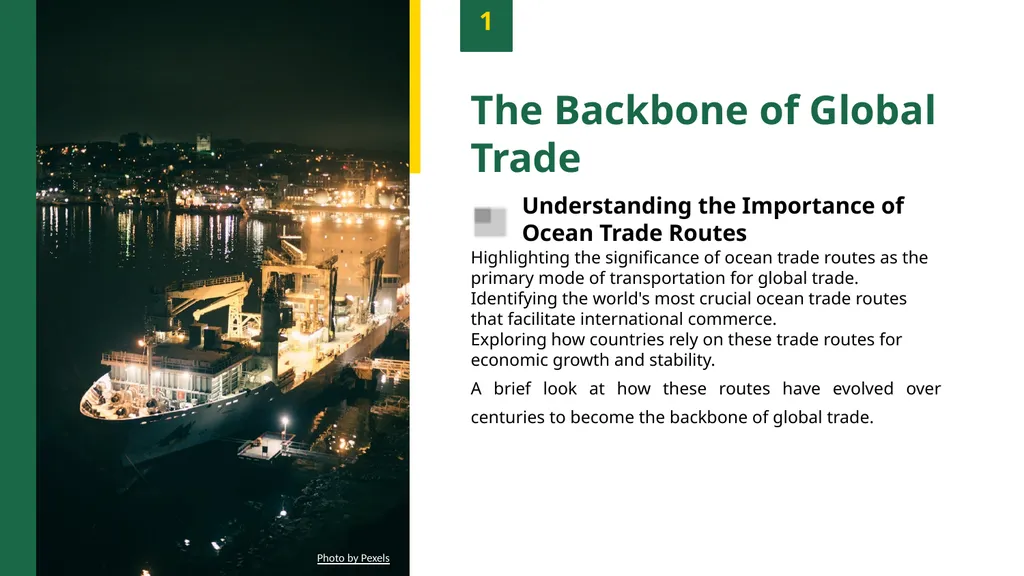 Trade Routes in Shipping: The Lifelines of Global - slide 3 of 7
