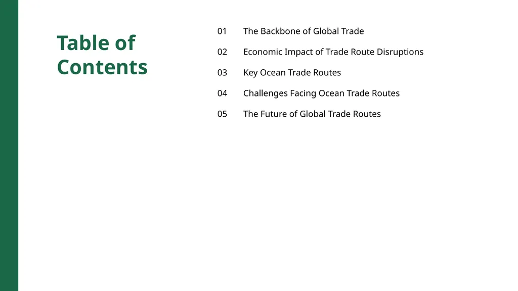 Trade Routes in Shipping: The Lifelines of Global - slide 2 of 7