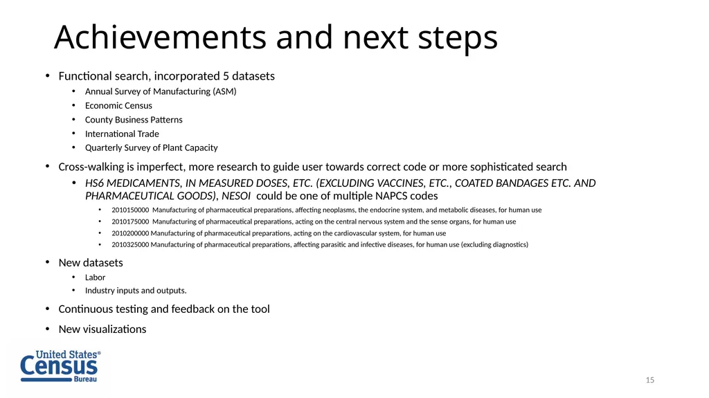 The Supply Chain Insights Platform: Synthesizing - slide 15 of 16