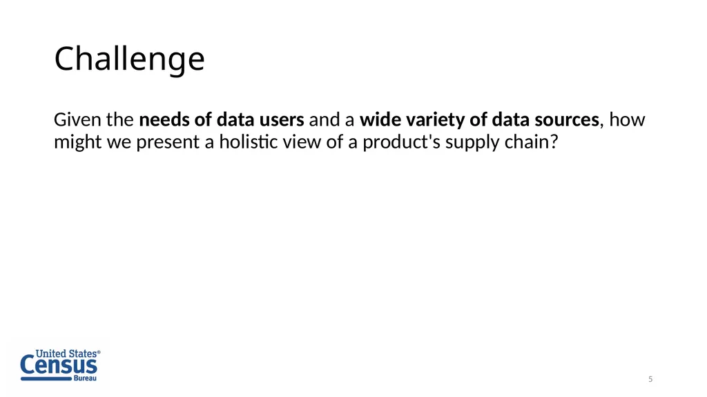 The Supply Chain Insights Platform: Synthesizing - slide 5 of 16