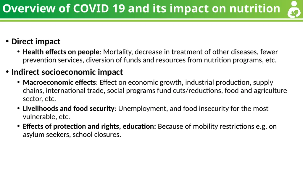 Nutrition Cluster and Sector Coordination in the - slide 3 of 10