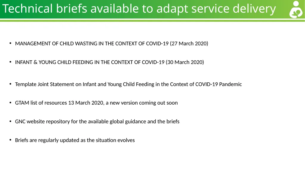 Nutrition Cluster and Sector Coordination in the - slide 8 of 10