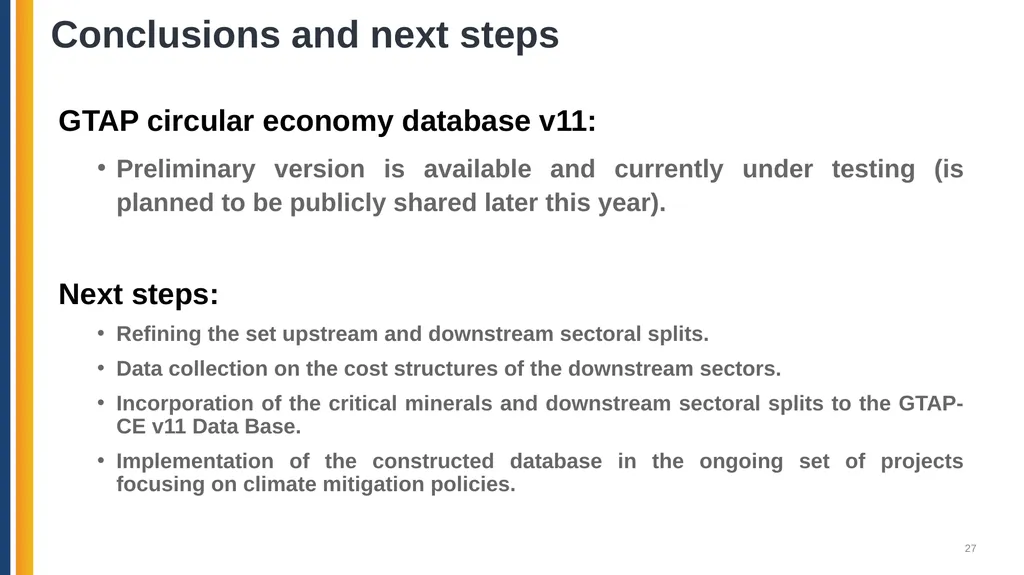 Analyzing Critical Minerals Value Chains using the - slide 27 of 28