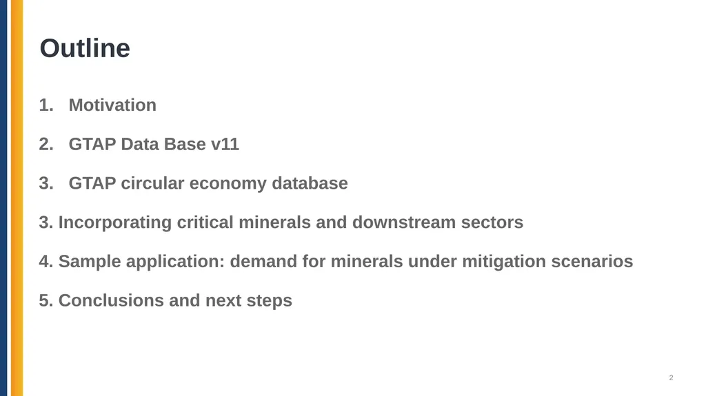 Analyzing Critical Minerals Value Chains using the - slide 2 of 28