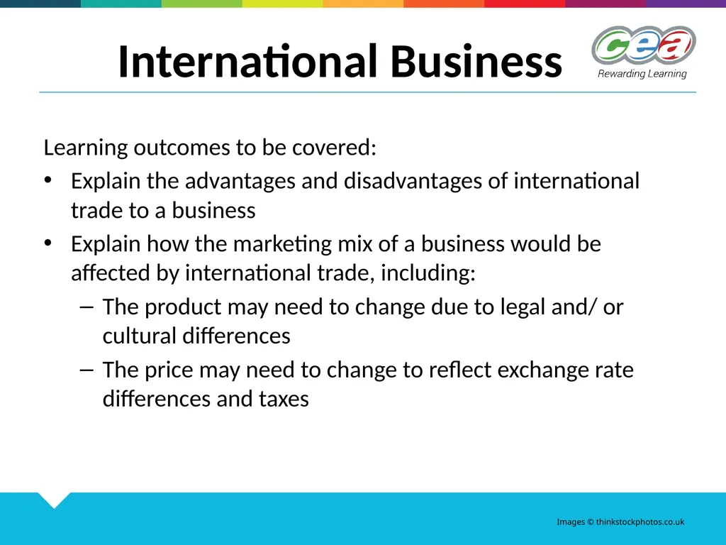 GCSE Business Studies Unit 1 Starting a Business - slide 2 of 14