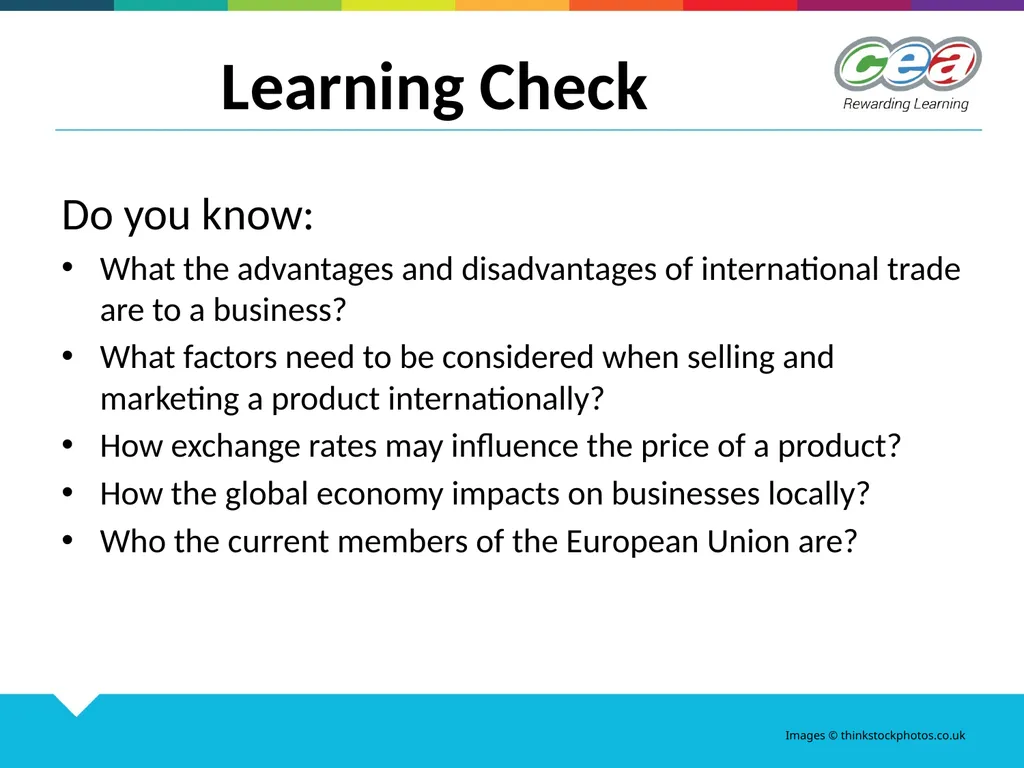 GCSE Business Studies Unit 1 Starting a Business - slide 13 of 14