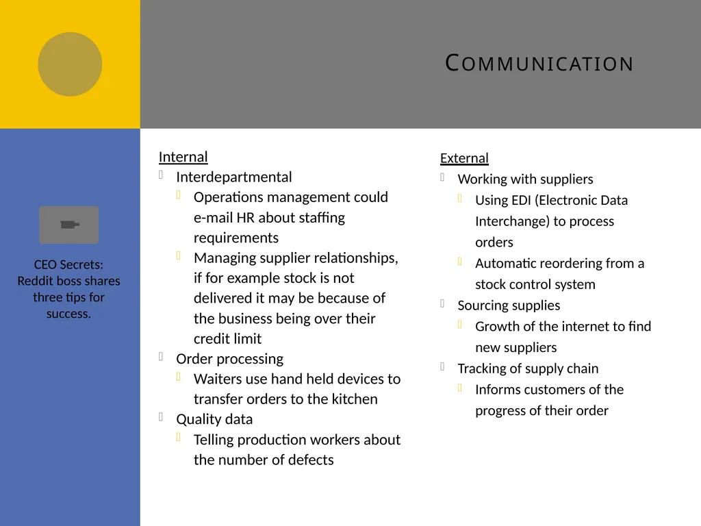 External Environment C1 External environment - slide 31 of 46