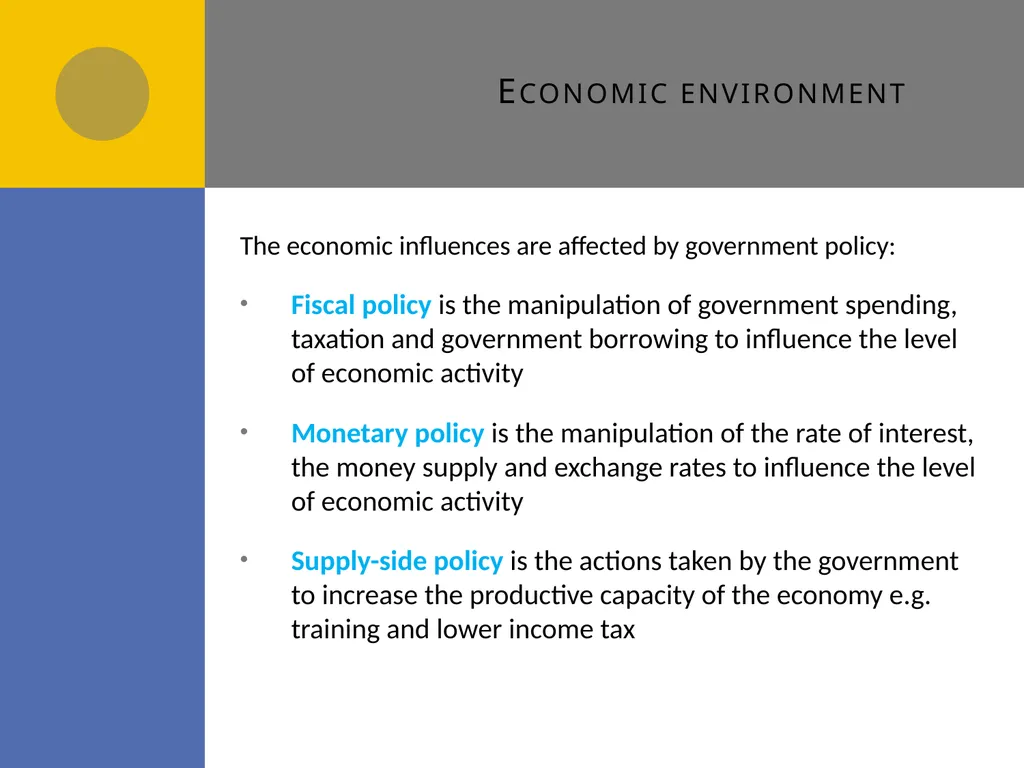 External Environment C1 External environment - slide 23 of 46