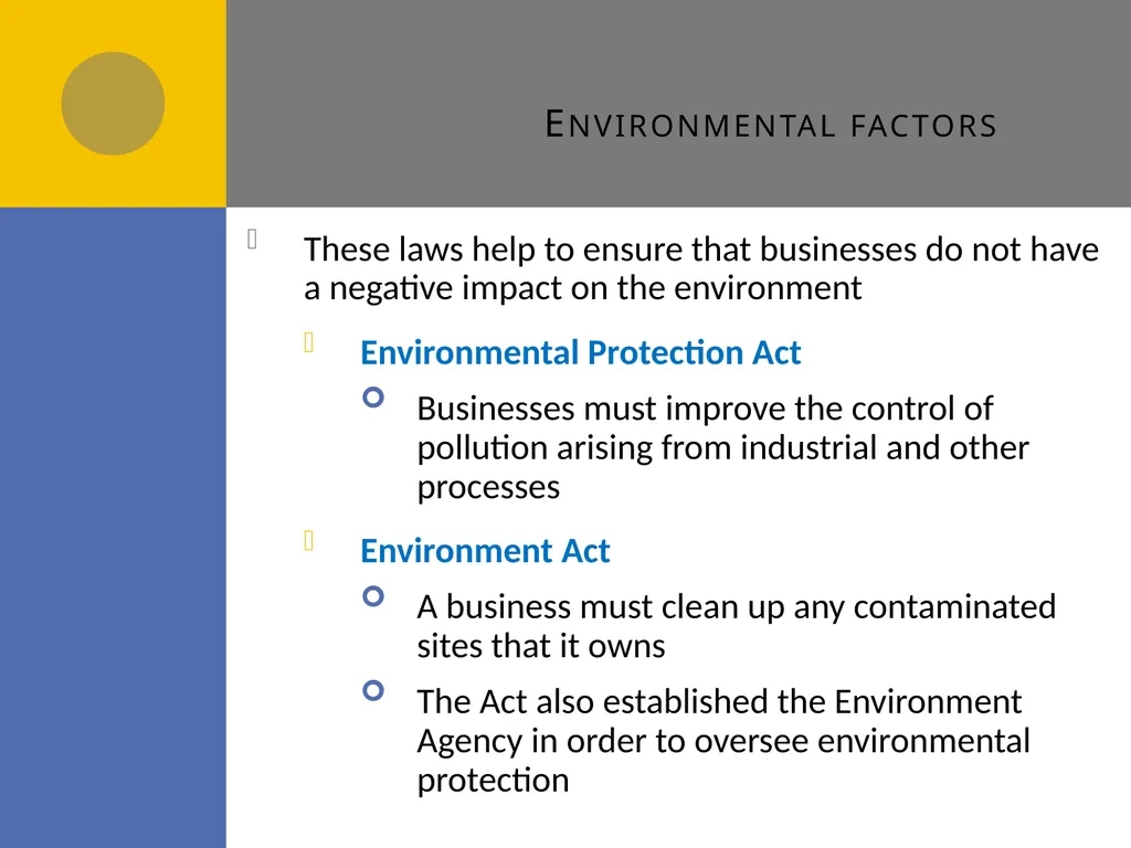 External Environment C1 External environment - slide 36 of 46