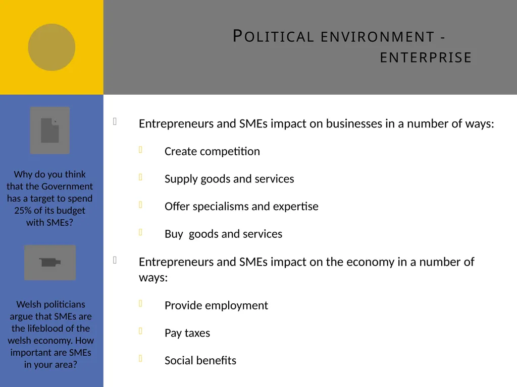 External Environment C1 External environment - slide 6 of 46