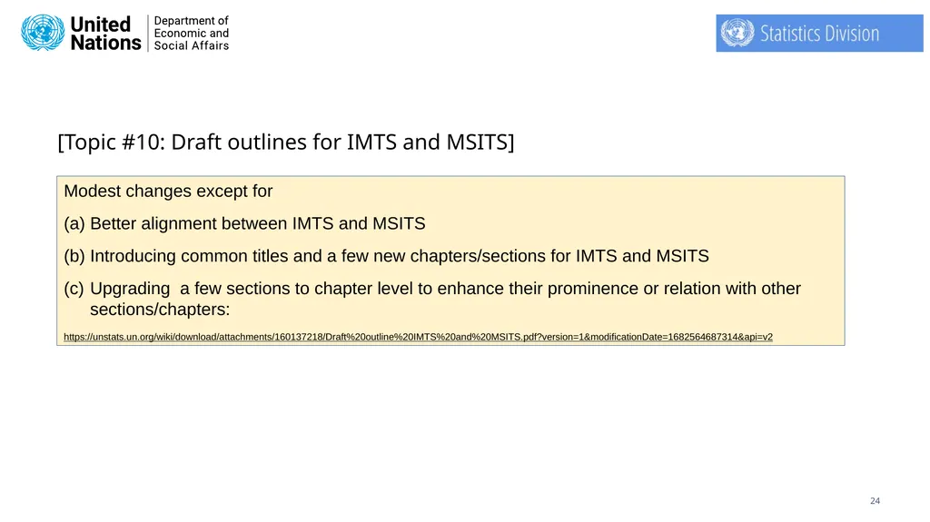 Secretariat of the Task Team on International - slide 24 of 28
