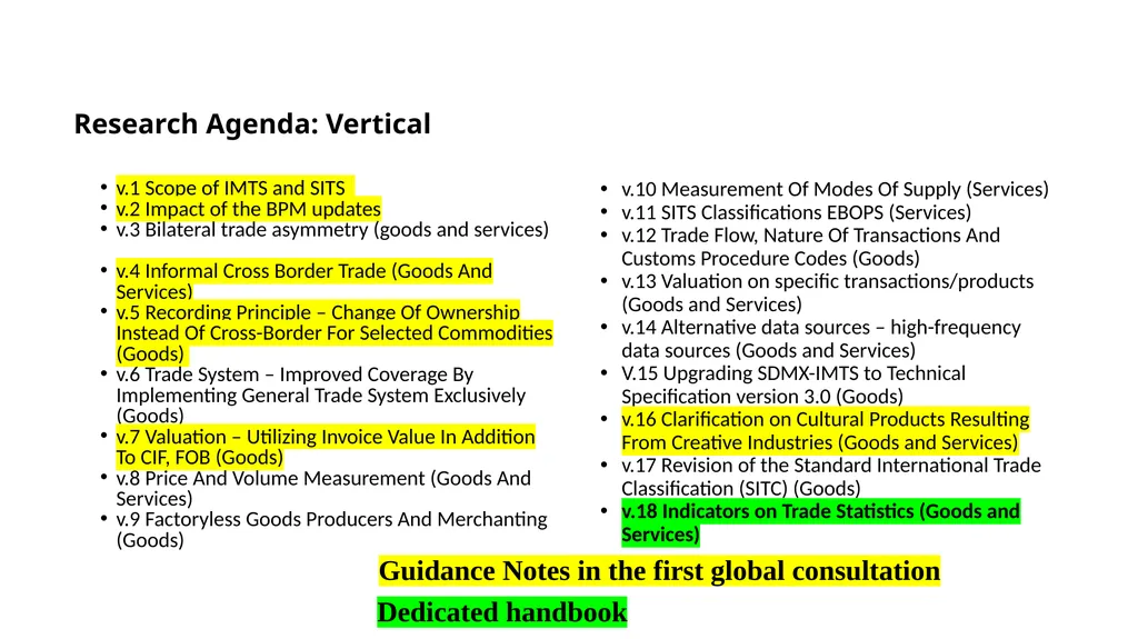 Secretariat of the Task Team on International - slide 11 of 28