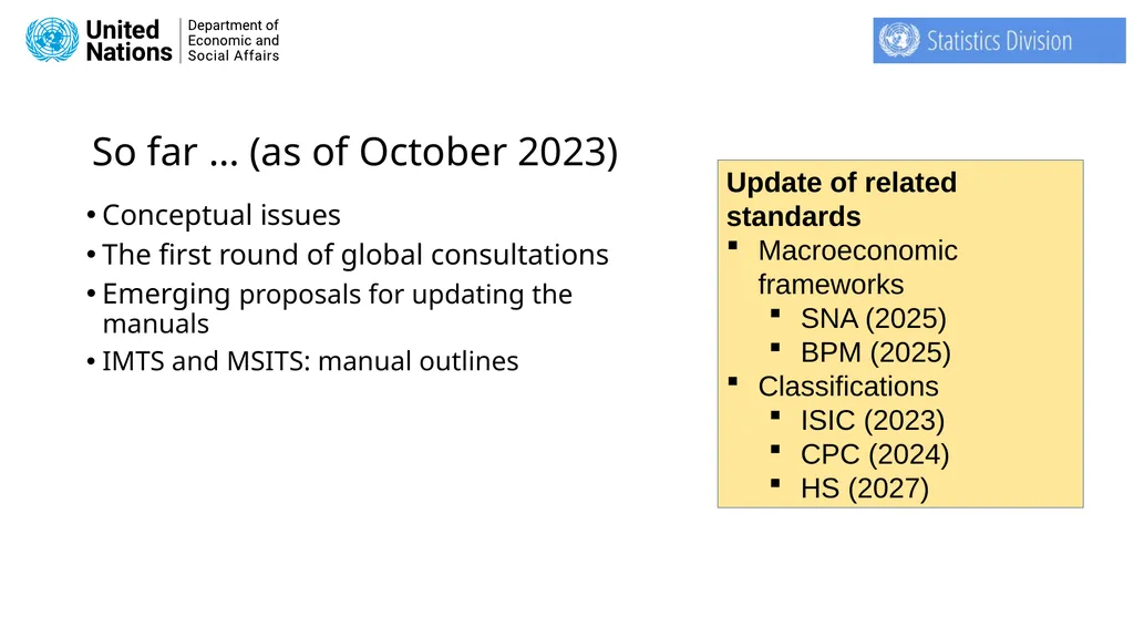 Secretariat of the Task Team on International - slide 13 of 28