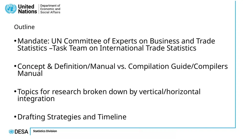 Markie Muryawan United Nations Statistics Division - slide 2 of 10