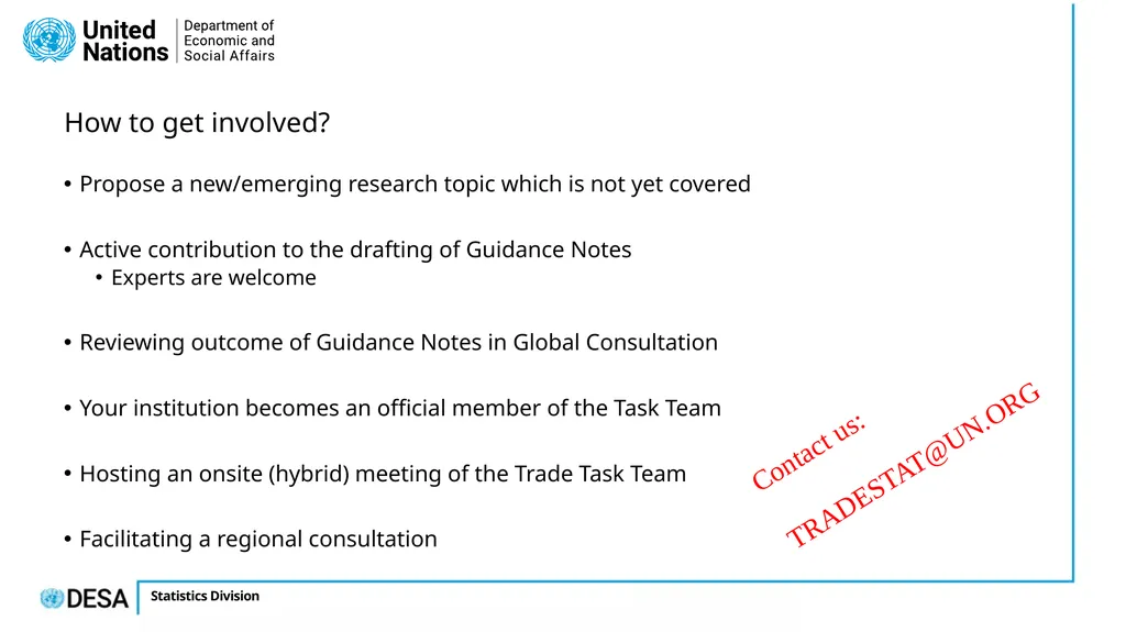 Markie Muryawan United Nations Statistics Division - slide 9 of 10