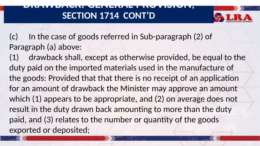 CUSTOMS ASSESSMENT 1 Presented by: Atty. JALLAH K. - slide 38 of 45