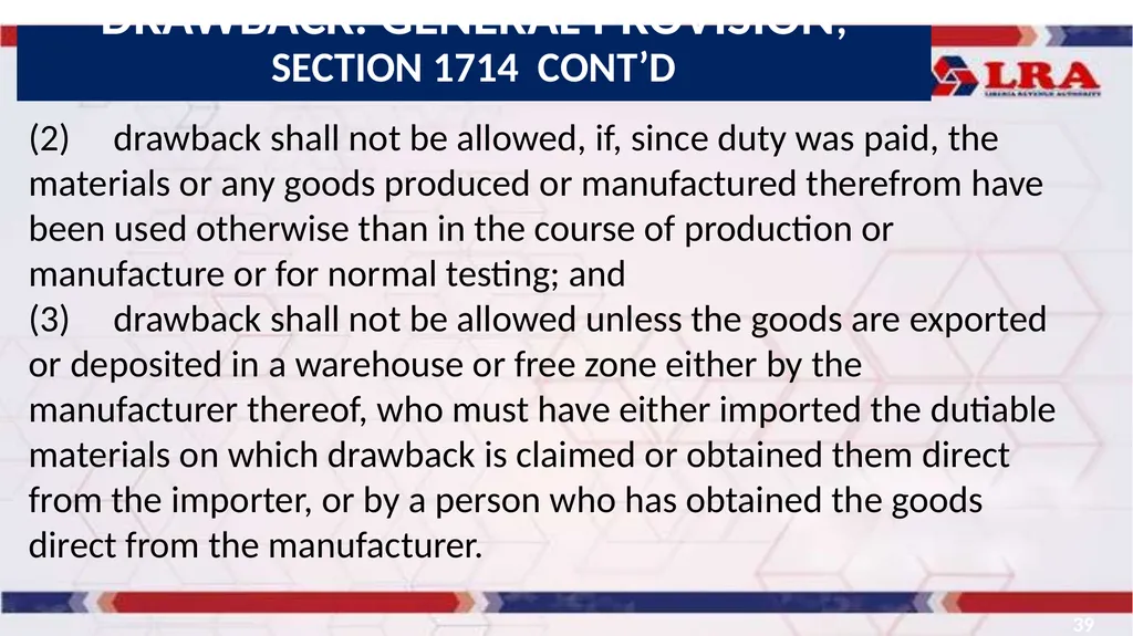 CUSTOMS ASSESSMENT 1 Presented by: Atty. JALLAH K. - slide 39 of 45