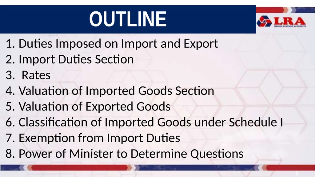 CUSTOMS ASSESSMENT 1 Presented by: Atty. JALLAH K. - slide 2 of 45