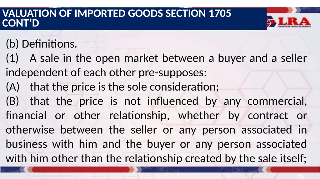 CUSTOMS ASSESSMENT 1 Presented by: Atty. JALLAH K. - slide 11 of 45