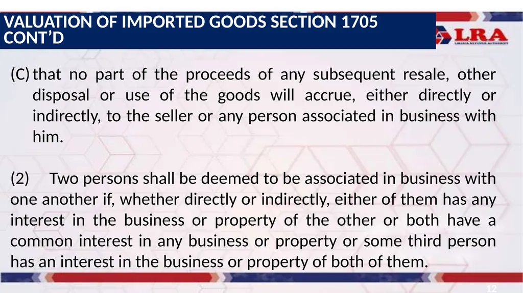 CUSTOMS ASSESSMENT 1 Presented by: Atty. JALLAH K. - slide 12 of 45