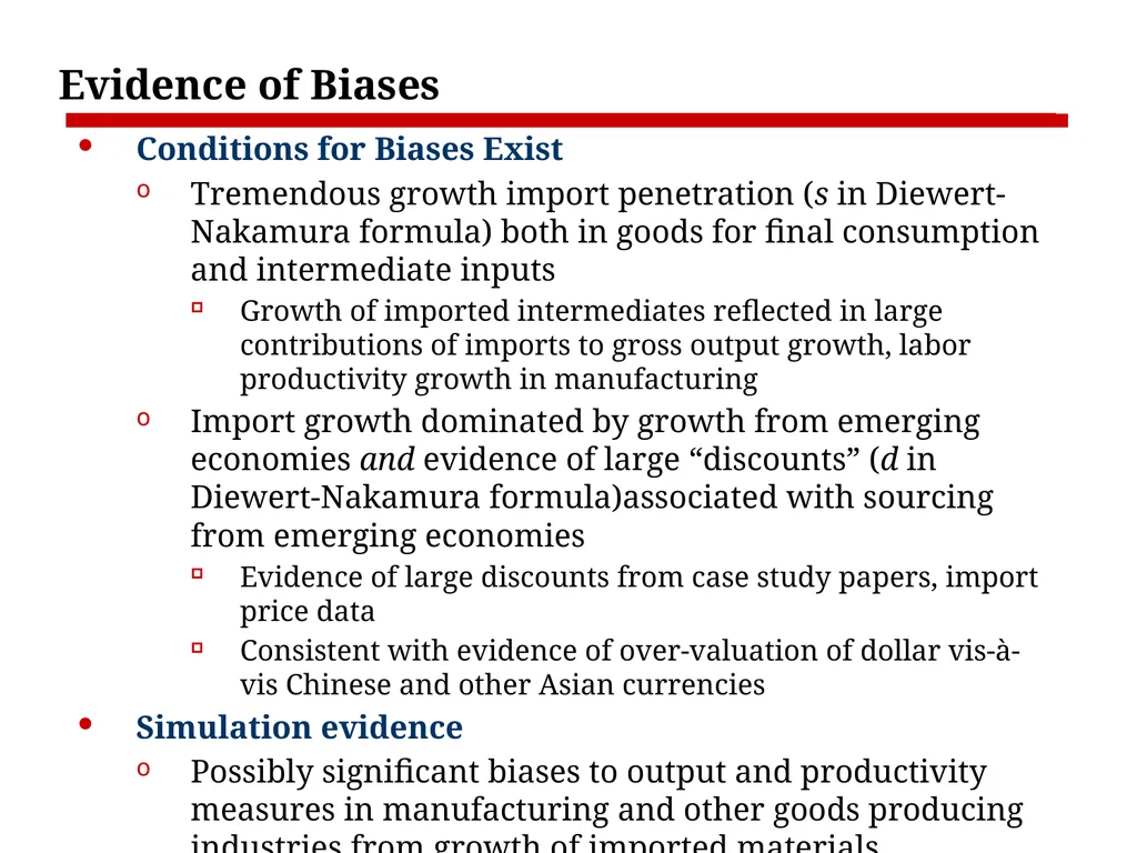 Measurement Issues Arising from the Growth of - slide 7 of 18