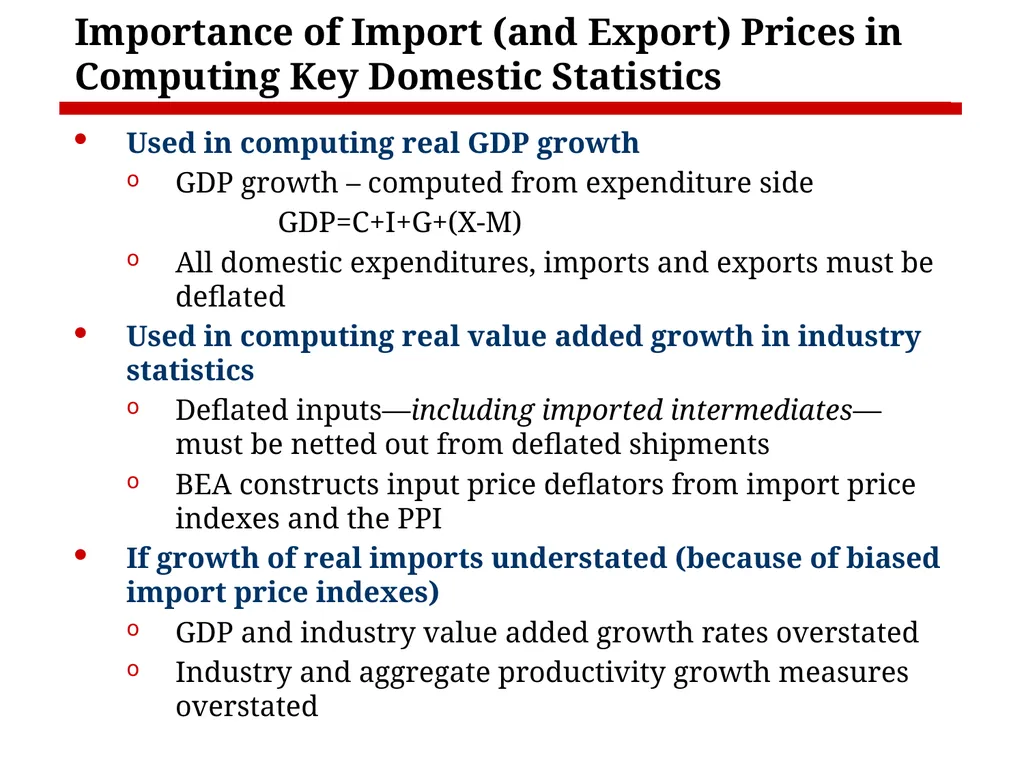 Measurement Issues Arising from the Growth of - slide 4 of 18