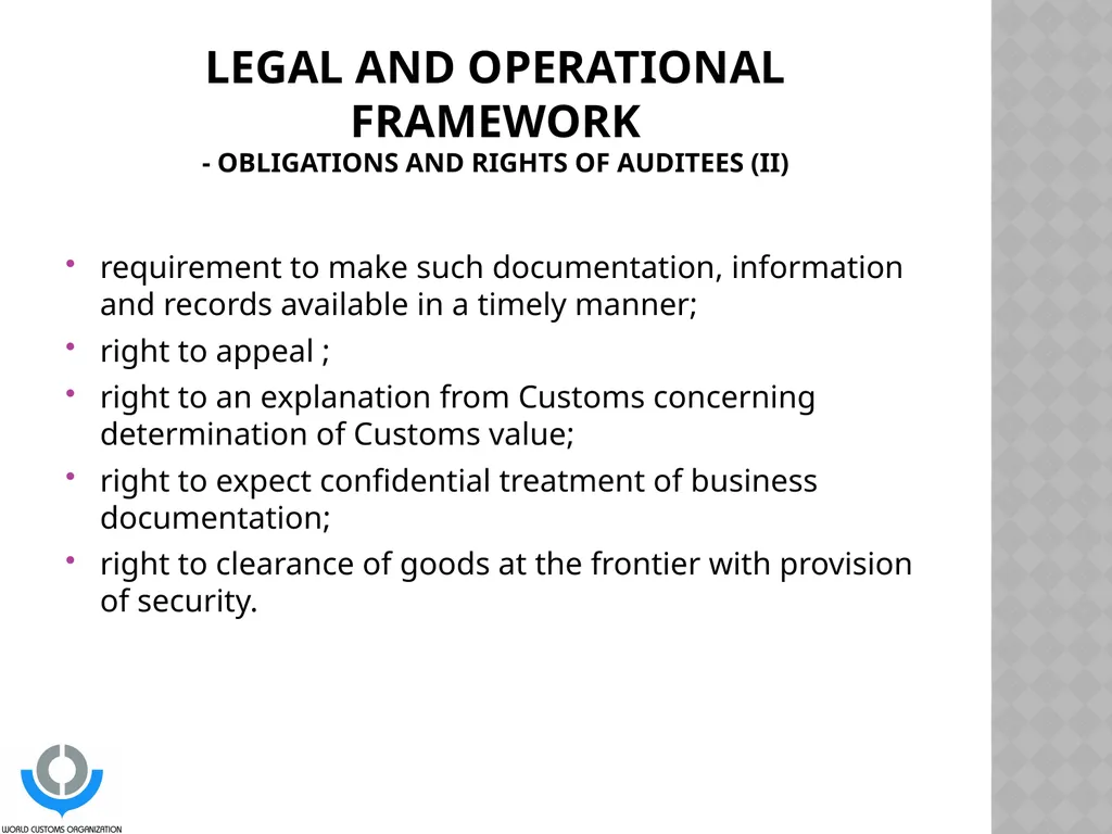 STRATEGIC PLANNING FOR Post-Clearance Audit (PCA) - slide 11 of 16
