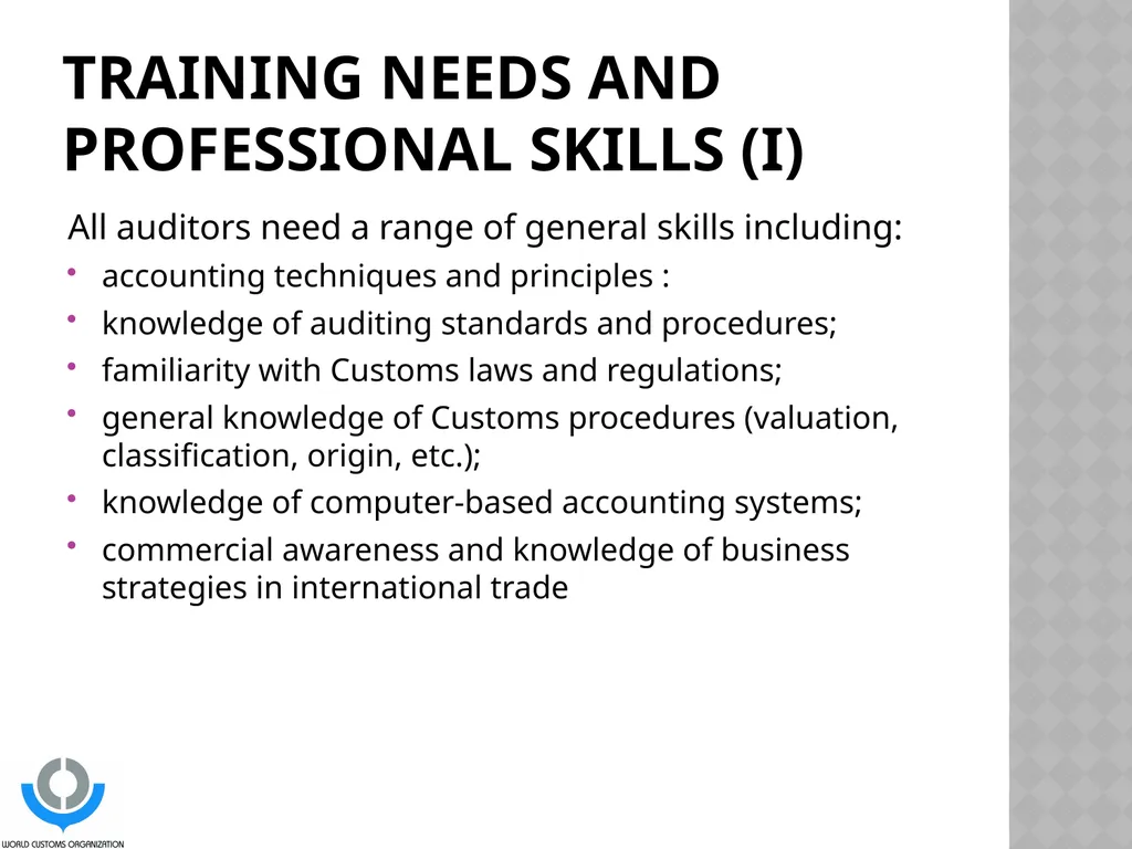 STRATEGIC PLANNING FOR Post-Clearance Audit (PCA) - slide 13 of 16