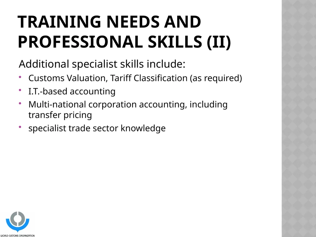 STRATEGIC PLANNING FOR Post-Clearance Audit (PCA) - slide 14 of 16