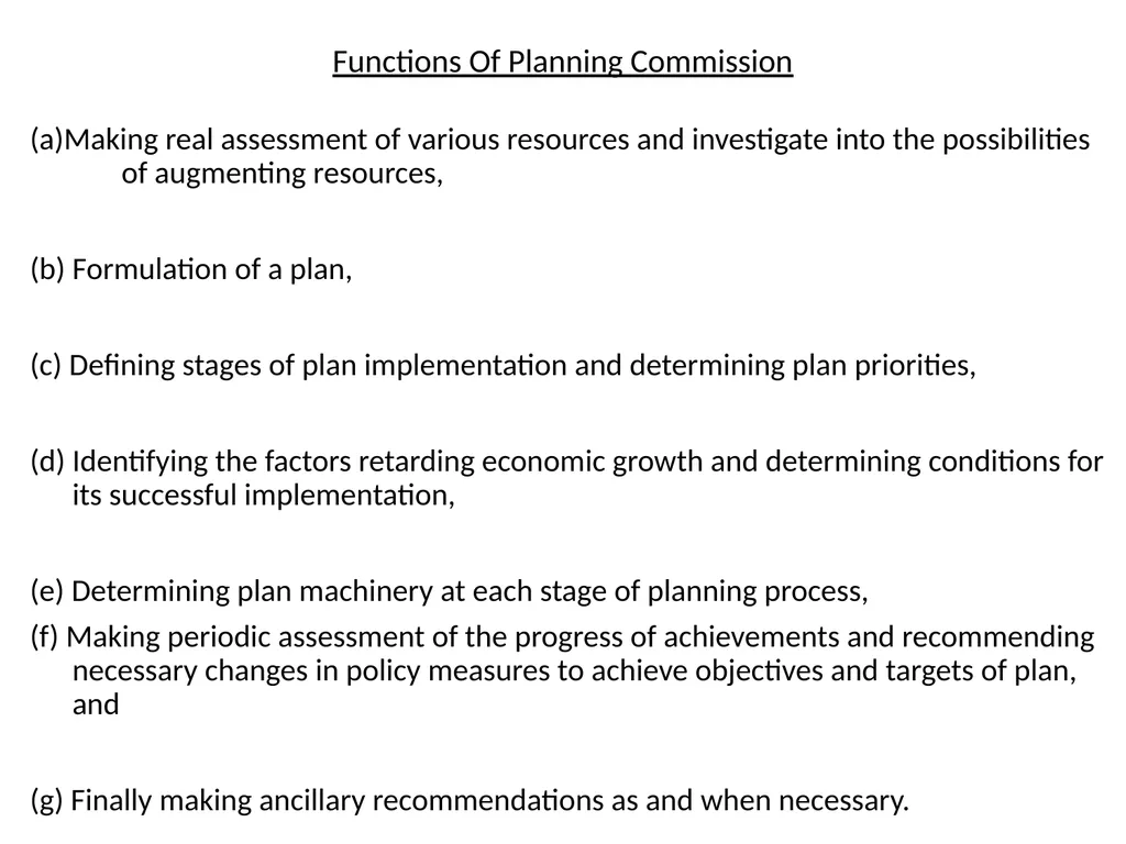 Economic planning Economic planning is the making - slide 8 of 13