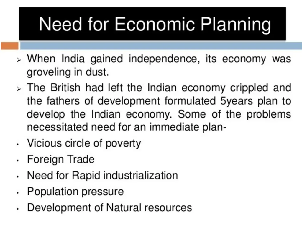 Economic planning Economic planning is the making - slide 2 of 13