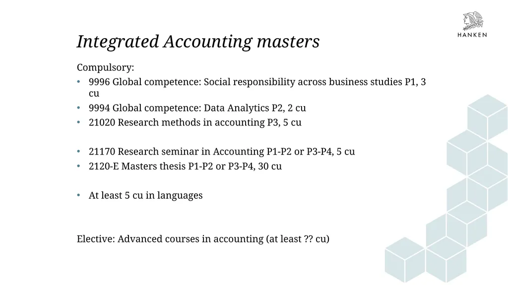 Orientation days Financial analysis and business - slide 13 of 14