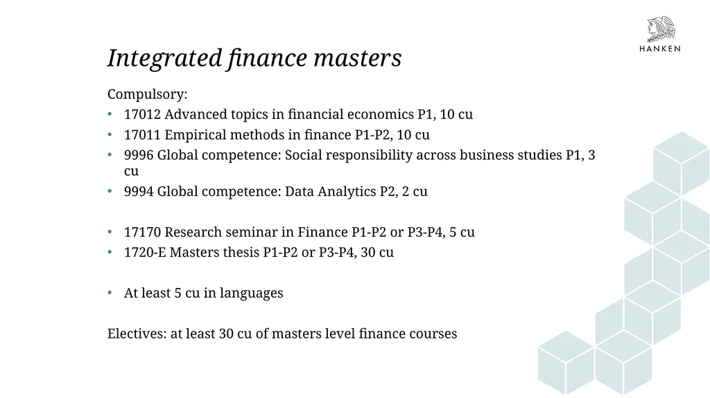 Orientation days Financial analysis and business - slide 12 of 14