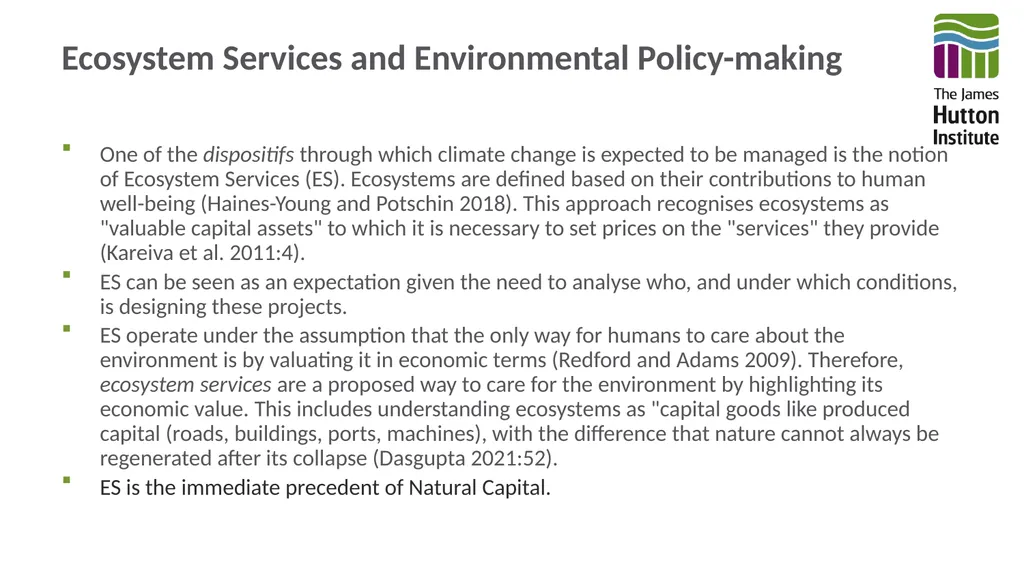 Evidence – Based policymaking? Understanding - slide 5 of 13