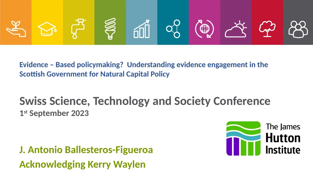 Evidence – Based policymaking? Understanding - slide 1 of 13