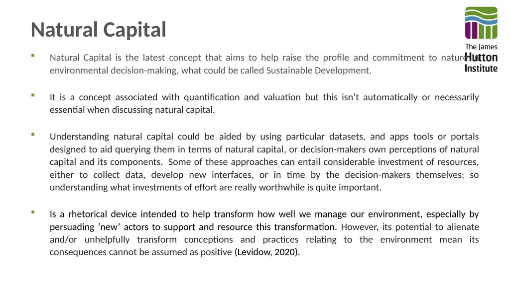 Evidence – Based policymaking? Understanding - slide 6 of 13