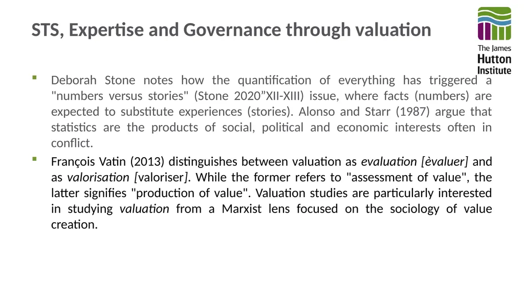 Evidence – Based policymaking? Understanding - slide 8 of 13