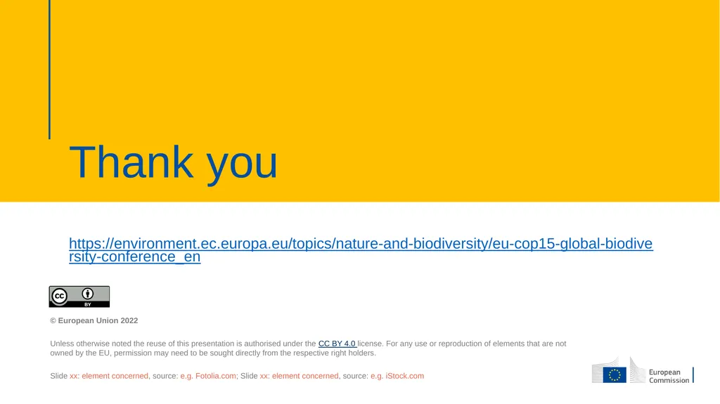 CBD –COP 15 7th to 19th December 2022 Montreal, - slide 9 of 9